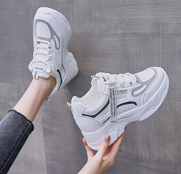 SH378 - Korean Spring Chunky Fashion Shoes